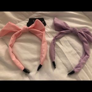 Two brand new never used hair head bands from H&M
